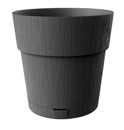 Lonec cvetlični Ethica fi 30 x H29 graphite, Stef.