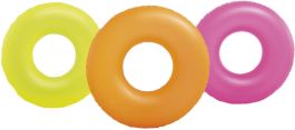 Obroč napihljiv neon fi 91 cm, Intex
