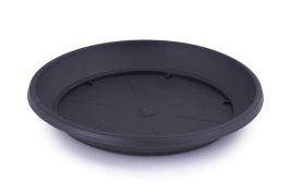 Podstavek za lon. cvetlični Mediteran 20, fi 24 x H 17,5 antracit, PLS