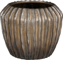 Lonec cvetlični Mica, Noma bakren, v 12 x š 14 cm, Edel.