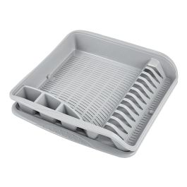 Odcejalnik posode Pierre 39,5x39,5x8cm nordic grey
