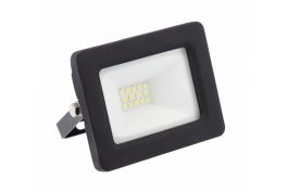 Reflektor LED G-TECH 10W, 800lm 6400K ČRN IP65