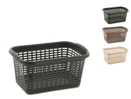 Košarica ratan pvc srednja, 30 x18 x13 cm
