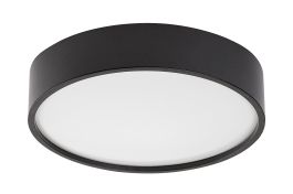 Svetilka LED LARCIA 18W 4000K okrogla črn rob IP44