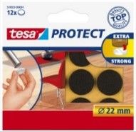 Blazinica zaščitna Protect, okrogla iz filca, rjava, 22mm
