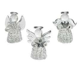 Figura steklena angelček 4,5cm
