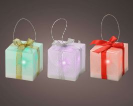Darilo z LED lučko, 5x5x5cm, 3 barve
