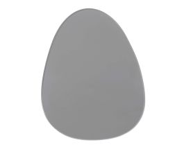 Podstavek za kozarce ogledalo v obliki jajca 9,4 x 12cm

