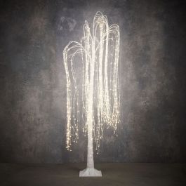 Vrba božična bela 864 led s časovnikom, 180x100 cm, IP44, Edel.