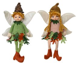 Figura vila fantek/punčka 41 cm, Kaem.