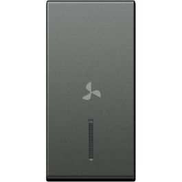 Tipka MODUL z indikatorjem 05 VENTILATOR 1M antracit
