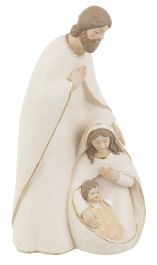 Jaslice okrasne bele 24 cm, set 3/1, Bizz.
