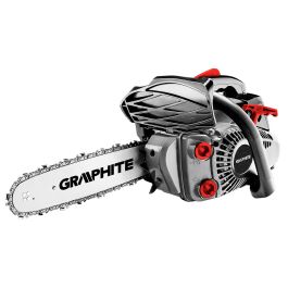 Žaga bencinska verižna SET, 0,9 kW, meč 12" (305 mm) (set z nogavicami, zaščitnimi očali, čepki za ušesa), Graphite