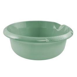 Posoda/lavor 3,5l okrogla z izlivom in merilno skalo fi 28cmx11cm Björk, nordic green
