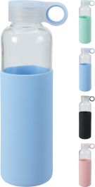 Steklenica za vodo 550ml v silikonskem ovoju 
