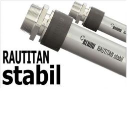 CEV RAUTITAN stabil 32x4 v palici 130101-005  REHAU
večplastna cev iz kovine in umetne mase (PE-Xa/Al/PE)