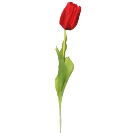 Cvetje umetno Mica tulipan rdeč 64 cm, Edel.