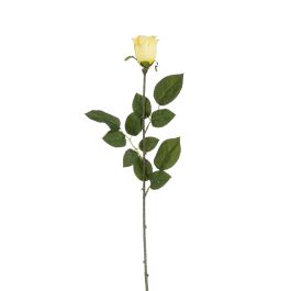 Cvetje umetno Mica vrtnica Venus rumena 64 cm, Edel.