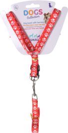 Oprsnica za pse S, max 15kg, povodec 1,2m
