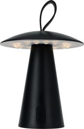 Svetilka namizna črna led, USB, Koop