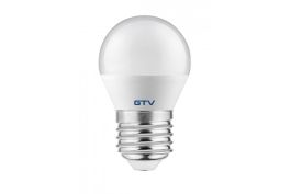 Žarnica LED bučka 6W B45 470lm 4000K E27 Gtv 10/1