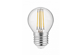 Žarnica LED Filament Bučka 4W G45 420lm 3000K E27 Gtv