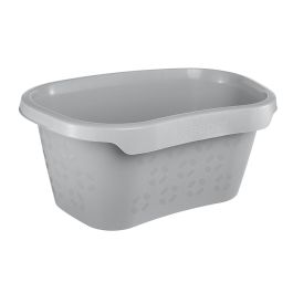Košara za perilo Tilda siva 30,5l, 57,5x38x26,5cm
