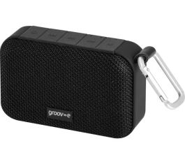 Zvočnik prenosni Groove Wave 2 bluetooth 6W GV-SP462-BK True Wireless črn vodoodporen IPX4