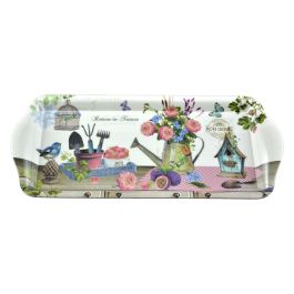 Pladenj Cvetoči vrt 33 x 14,5
