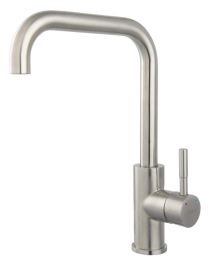 Pipa za pomivalno korito CAMIRO INOX stoječi mešalnik za pomivalno korito, vrtljivi ustnik, inox 