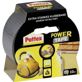 Trak lepilni pattex power tape srebrno siva rola 10M