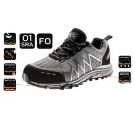 Čevlji nizki Neo O1 SRA sivi št.47