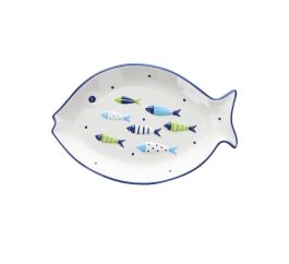 Krožnik servirni v obliki ribe, 26,5cm
