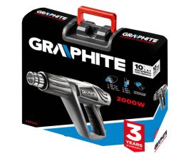 Fen na vroč zrak 2000W s šobami - 59G522 Graphite