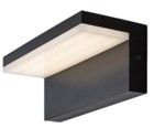 Svetilka LED zunanja stenska ZARAGOZA 10W 4000k 560lm IP54 črna Rabalux