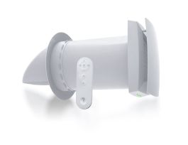 Rekuperator SRJ3W Haco fi 160  stenski z daljinskim upravljalnikom 3W
pretok zraka 26/55/64 m3/h
