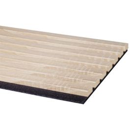 Panel akustični, Decowall, Hrast svetel,  260x30x1,7cm, PEFC 