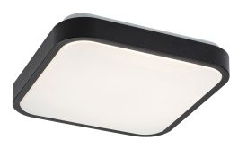 Svetilka LED SAMIRA stropna svetilka 18W 1400lm 4000K IP44 kvadratna črna Rabalux