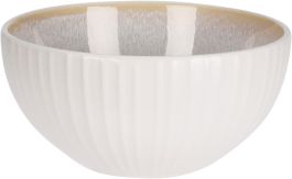 Skledica stoneware 400ml, bela
