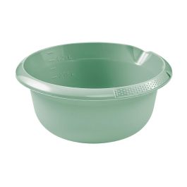 Posoda/lavor 1,5l okrogla z izlivom in merilno skalo 20x8 cm, Bjork, nordic green
