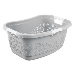 Košara za perilo Lasse 50l, nordic grey 65x45x28,5cm
