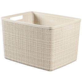 Košara za shranjevanje Jute 20l, krem
