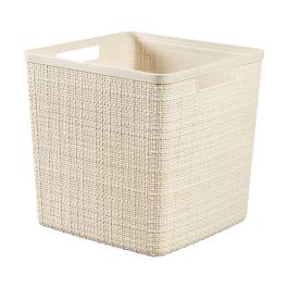 Košara za shranjevanje Jute 17l, krem
