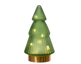 Lučka Smrečica, mikro led, notranja, zelena svetloba, fi.19,5 cm

