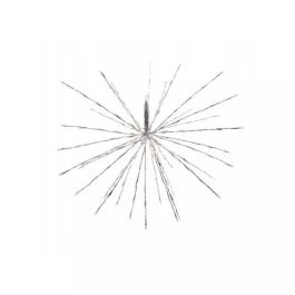 Lučka novoletna ognejemet svetleča 160 led, fi 70 cm,  IP44, Kaem.