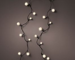 Lučke 120 led češnja toplo bela 9 m,  IP44
