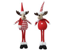 Figura božična jelenček rdeč 60 cm, Kaem.