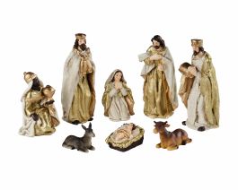 Jaslice okrasne zlate 12,5 cm, set 8/1
