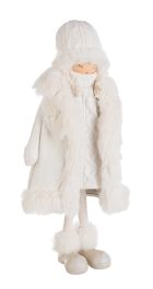 Figura božična punčka Lyanne 45 cm, Bizz.