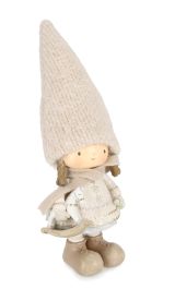 Figura božična punčka Delsey 25 cm, Bizz.